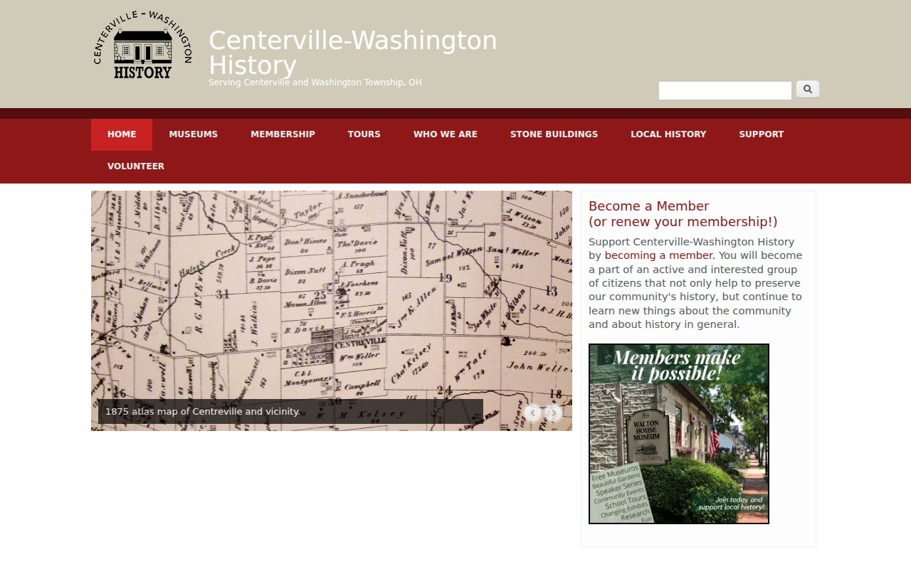 Washington Township city directory research at Centerville-Washington History